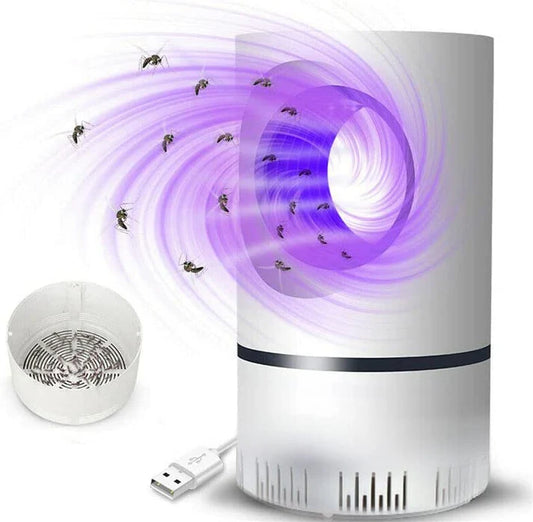 Lampara ultravioleta anti mosquito.