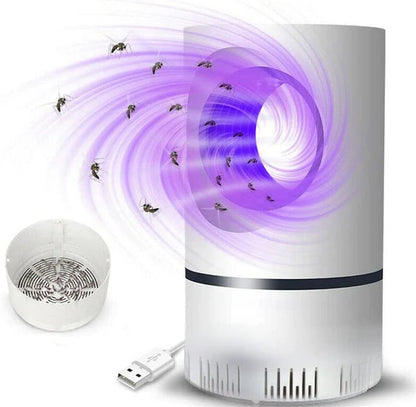 Lampara ultravioleta anti mosquito.