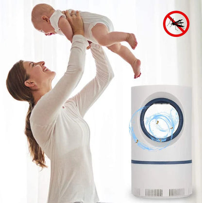 Lampara ultravioleta anti mosquito.